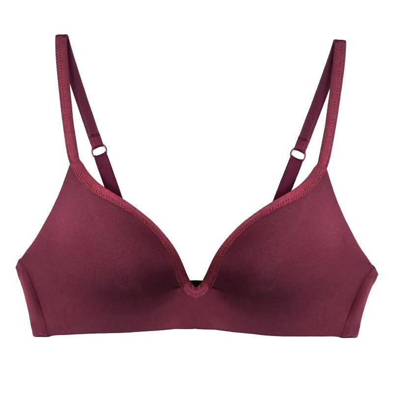 Wireless Elegant Gathered 3/4 Cup Bras [BRYS030]