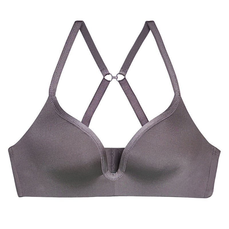 Wireless Elegant Gathered 3/4 Cup Bras [BRYS030]